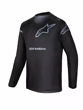 Dres ALPINESTARS Racer Graphite čierno sivý detský 