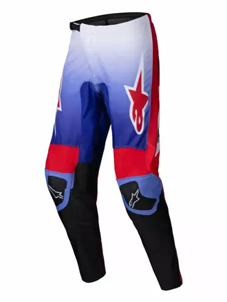 Nohavice ALPINESTARS Fluid Wurx fialovo červené 