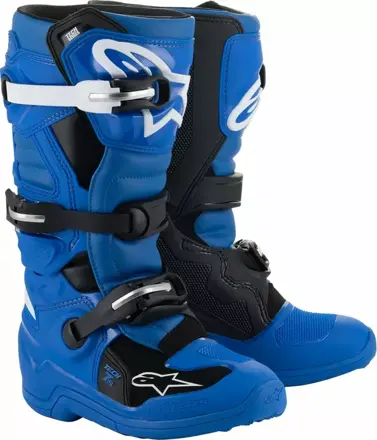Čižmy ALPINESTARS Tech 7S modro čierno biele detské 