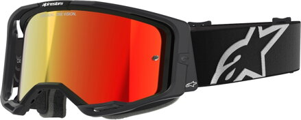 Okuliare ALPINESTARS Vision 8 Corp čierne zrkadlové sklíčko červené