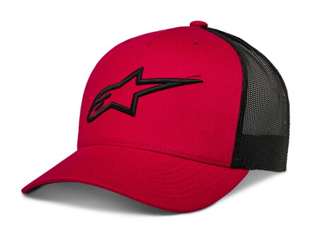 Šiltovka ALPINESTARS 3D Ageless Trucker červeno čierna
