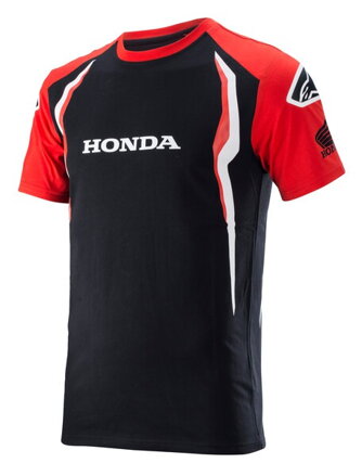 Tričko ALPINESTARS Honda červeno čierne