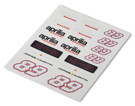 Sada nálepiek APRILIA Racing Dual JM89