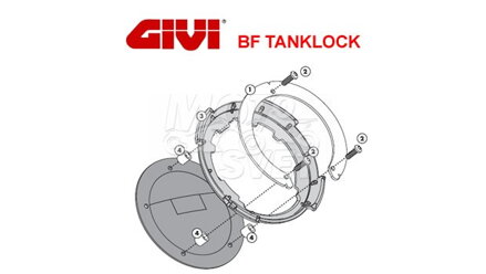 Tanklock GIVI BF43