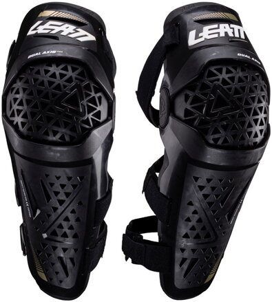 LEATT Dual Axis Pro chrániče kolien čierne