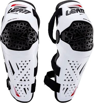 LEATT Dual Axis Pro chrániče kolien biele