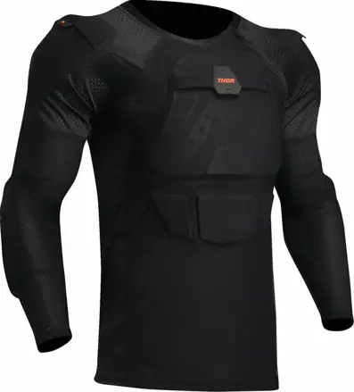 Celotelový chránič hrude THOR Sentry Stealth čierny 