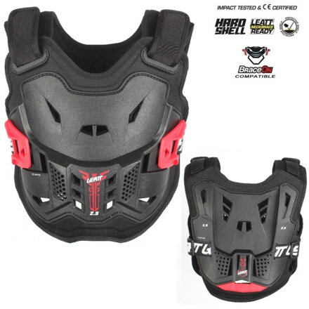 LEATT Chest Protector 2.5 chránič hrude čierny detský