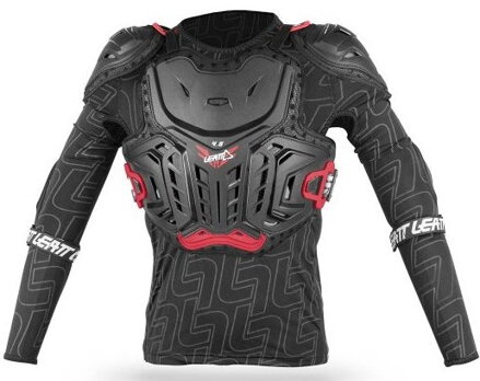 LEATT Body Protector 4.5 Junior detský celotelový chránič čierny