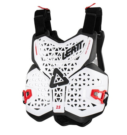 LEATT Chest Protector 2.5 chránič hrude biely