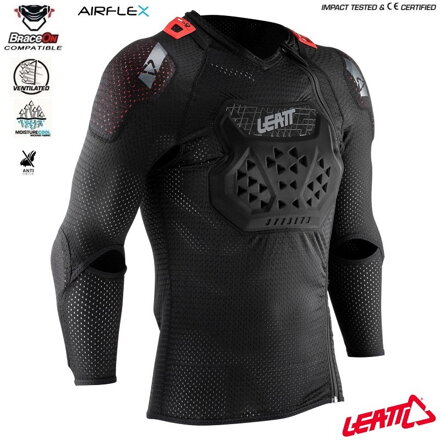 LEATT AirFlex Stealth chránič hrude