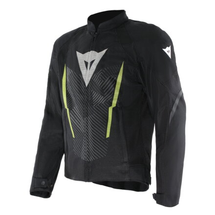 Textilná bunda DAINESE Herosphere čierno bielo žltá fluo