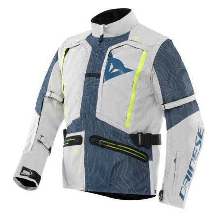 Textilná bunda DAINESE Sterrato sivo modrá