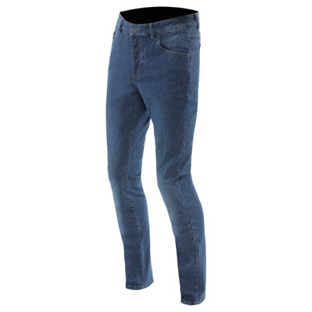 Motocyklové nohavice DAINESE 5-Pocket Denim Slim tmavo modré