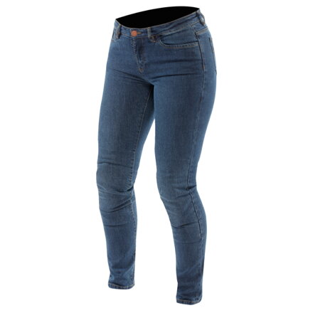 Dámske motocyklové nohavice DAINESE 5-Pocket slim plus modré