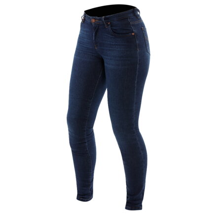 Dámske motocyklové nohavice DAINESE Denim skinny modré