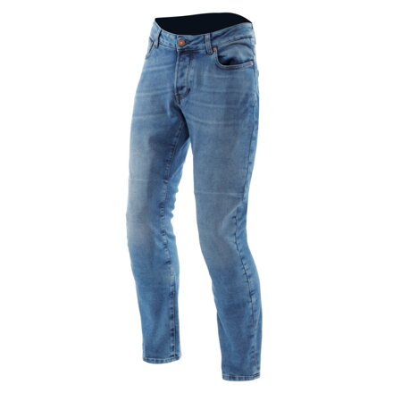 Motocyklové nohavice DAINESE 5-Pocket Denim Regular svetlo modré