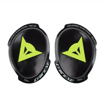 Kolenné slidre DAINESE RSS 4.0 Full kit čierno žlté fluo