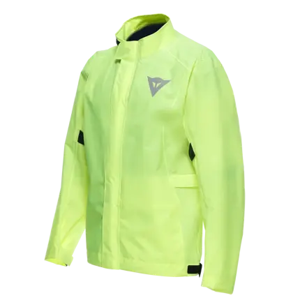 Nepremokavá ultraľahká bunda DAINESE Rain žltá fluo