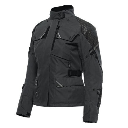 Dámska textilná bunda DAINESE Ladakh 3L D-Dry® šedo čierna 