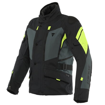 Bunda DAINESE Carve Master 3 Gore-Tex® čierno sivo fluo žltá