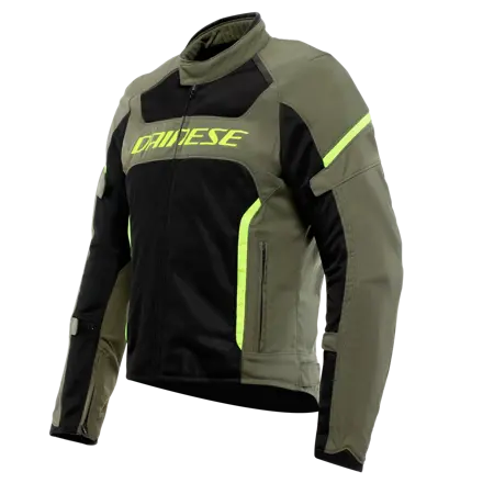 Textilná bunda DAINESE Air Frame 3 zeleno čierno fluo žltá