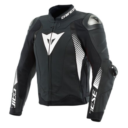 Kožená bunda DAINESE Super Speed 4 čierno biela 