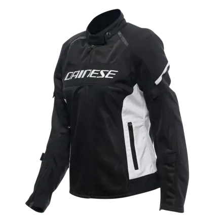 Dámska textilná bunda DAINESE Air Frame 3 čierno bielo biela