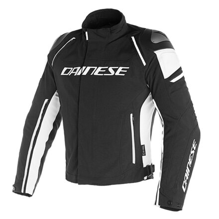 Bunda DAINESE Racing 3 D-Dry® čierno biela 