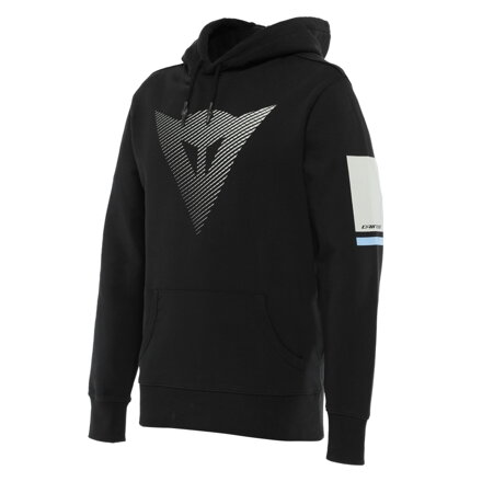 Mikina DAINESE Fade čierno sivo biela