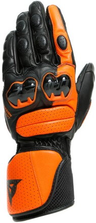 Kožené rukavice DAINESE Impeto čierno oranžové