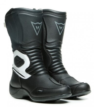 Dámske čižmy DAINESE Aurora D-WP čierno biele