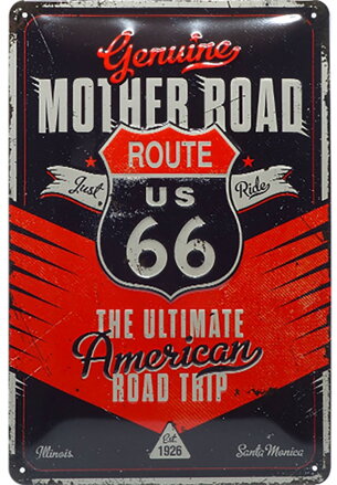 Tabuľka ROUTE 66 Mother Road