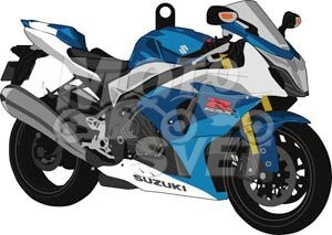 Kľúčenka SUZUKI GSXR 1000 09