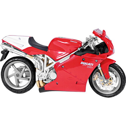 Model DUCATI 998s červený 1:12 (43693A)