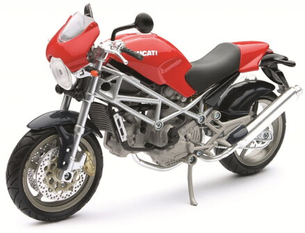 Model DUCATI Monster S4 1:12 (43713) červený