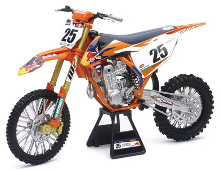 Model KTM 450 SX-F 2017 Marvin Musquin Red Bull 1:6 (49633)