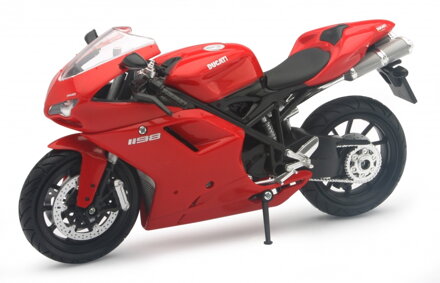 Model DUCATI 1198 1:12 (57143A) červený