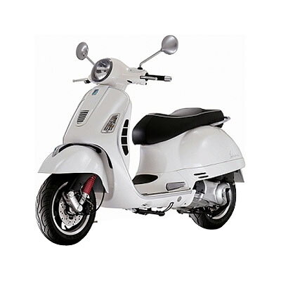 Model VESPA GTS 300 SUPER 1:12 biely (57243)