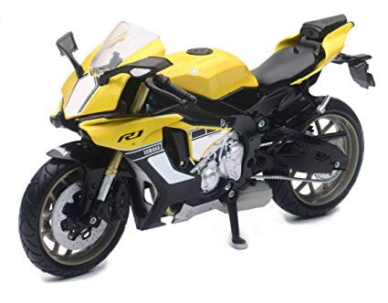 Model YAMAHA YZF-R1 2016 1:12 (57803) žltý