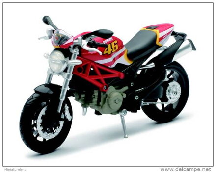 Model DUCATI Monster 796 No. 46 1:12 (57513)