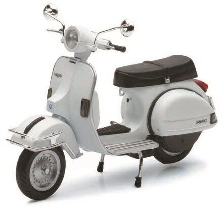 Model VESPA P200E del 1978 1:12 biely (42213)