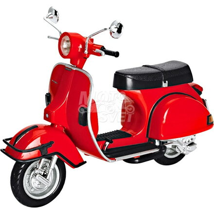 Model VESPA P200E del 1978 1:12 červený (42123)