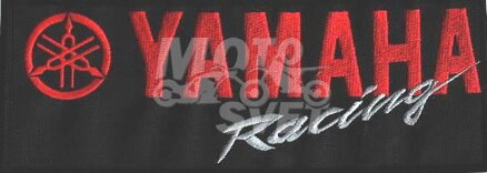 Nášivka YAMAHA Racing veľká čierno-červená