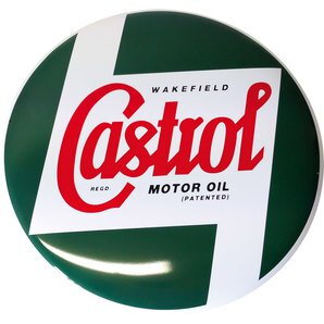 Parkovacia tabuľka Castrol Classic