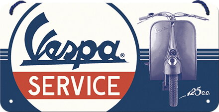 Parkovacia tabuľka VESPA Service