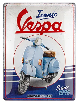Parkovacia tabuľka Vespa Iconic