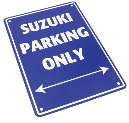 Tabuľka SUZUKI PARKING ONLY