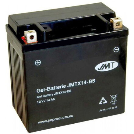 Gelový akumulátor JMT JMTX14-BS
