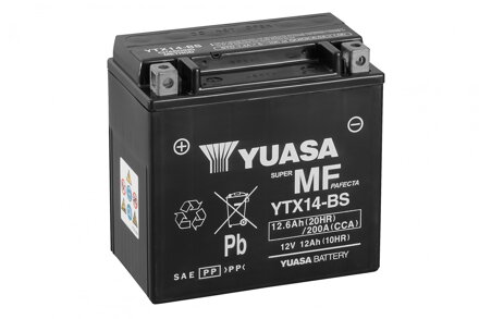 Akumulátor YUASA YTX14-BS